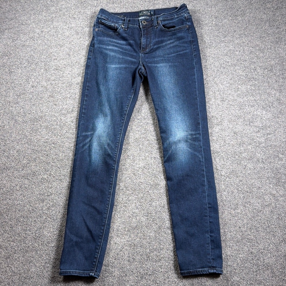 Lucky Brand Brooke Legging Jeans Women 6/28 26x28 Dark Wash Blue Skinny Stretch